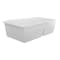 Nantucket Sinks 60/40 Double Bowl Undermount Granite Composite White PR6040-W-UM - alternate 6